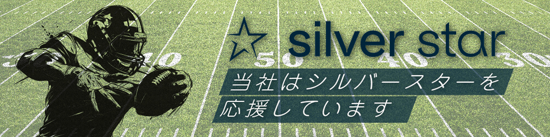 silver star 当社はシルバースターを応援しています